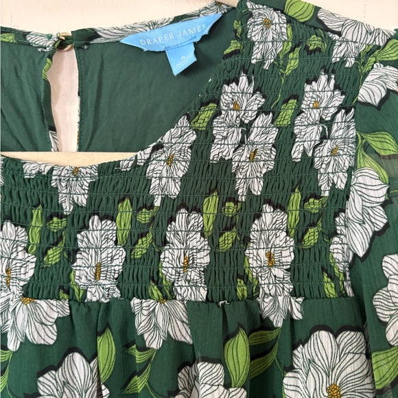 Draper James Green Floral Blouse - Picture 2 of 9